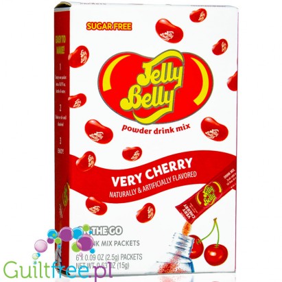 Jelly Belly On To Go Very Cherry Drink Mix Singles to Go