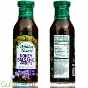 Walden Farms Honey Balsamic Vinegar Dressing USA - sos sałatkowy zero kcal ze stewią