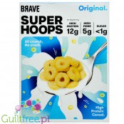 Brave Super Hoops Protein Cereal 245g Original