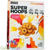 Brave Super Hoops Cinnamon Protein Cereal 245g Cinnamon