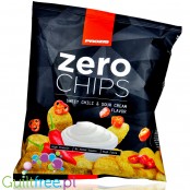 Prozis Zero Chips Sweet Chili & Sour Cream - proteinowe o smaku Chili ze Smietanką