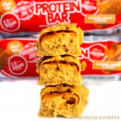 Mountain Joe's Protein Bar Caramel Biscuit - proteinowe ciacho z karmelizowanymi herbatniczkami w białej czekoladzie
