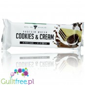 Trec Protein Wafer Cookies & Cream, in white chocolate coating