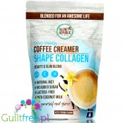 Blend Republic Coffee Creamer Shape Collagen Tahitian Vanilla - bezmleczna keto śmietanka do kawy z kolagenem & MCT