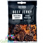 Meat Makers Beef Jerky Original Smoky - wędzona suszona wołowina jerky 10g białka & 69kcal