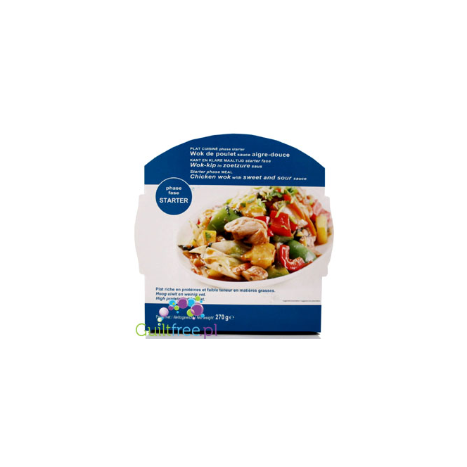 Dieti Meal Kurczak z woka w sosie słodko-kwaśnym - kompletny obiad 183kcal & 30g białka