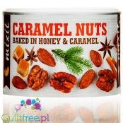MixIt Caramel Nuts - pieczone orzechy włoskie i migdały z przyprawą piernikową