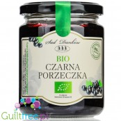 Sad Danków, organic blackcurrant no added sugar fruit spread