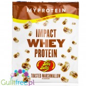 MyProtein Impact Whey Protein Jelly Belly - Toasted Marshmallow, edycja limitowana saszetka 27g