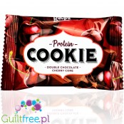 Rocka Nutrition Protein Cookie Double Chocolate Cherry - wegańskie ciastko białkowe bez cukru i oleju palmowego