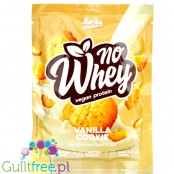 Rocka Nutrition NO WHEY Vanilla Cookie - wegańska odżywka białkowa, saszetka 30g