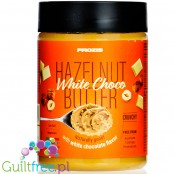 Prozis Hazelnut White Choco Butter Crunchy 250g - masło z orzecha laskowego bez cukru