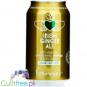 Frannie's Sparkling Love Irish Ginger Ale - piwo imbirowe zero kalorii bez cukru z witaminami i zieloną herbatą