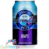 Adirondack Grape Sparkling Seltzer Water - naturalny napój zero kalorii bez cukru