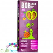 Bob Snail Roll Przekąska jabłkowo-śliwkowa z owoców bez dodatku cukru 30g