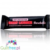 Barebells Berry Licorice super soft sugar free protein bar