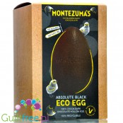 Montezuma's Absolute Black Egg 100% kakao - wielkie wegańskie jajo z ciemnej czekolady bez cukru i słodzików