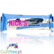 N!CK'S Nick's Brownie Crisp Protein Bar 50g - baton bez dodatku cukru ze stewią i ksylitolem