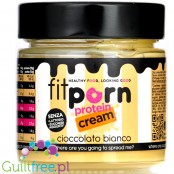 FitPrn Crema Proteica al Cioccolato Bianco - proteinowy krem z białą czekoladą bez dodatku cukru