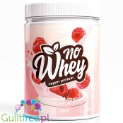 Rocka Nutrition NO WHEY Raspberry Yogurt 300g - wegańska odżywka białkowa 5 źródeł białka