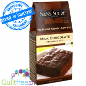 Sans Sucre No Sugar Added Milk Chocolate Brownie Mix with Stevia