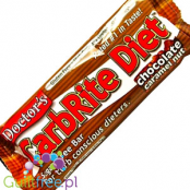 Doctor`s CarbRite Diet Bar Chocolate Caramel Nut Sugar Free Bar - Chocolate-Caramel Sugar-Free High Protein Chocolate Bars