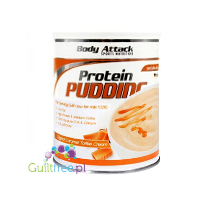 Body Attack Proteinowy pudding Karmel & Toffee