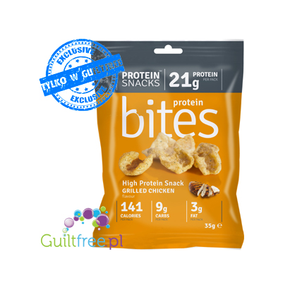 Protein Bites - Chipsy Proteinowe 20g białka Grilowany Kurczak