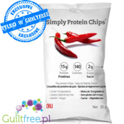 Simply Protein Wegańskie Chipsy Proteinowe Chilli 15g białka