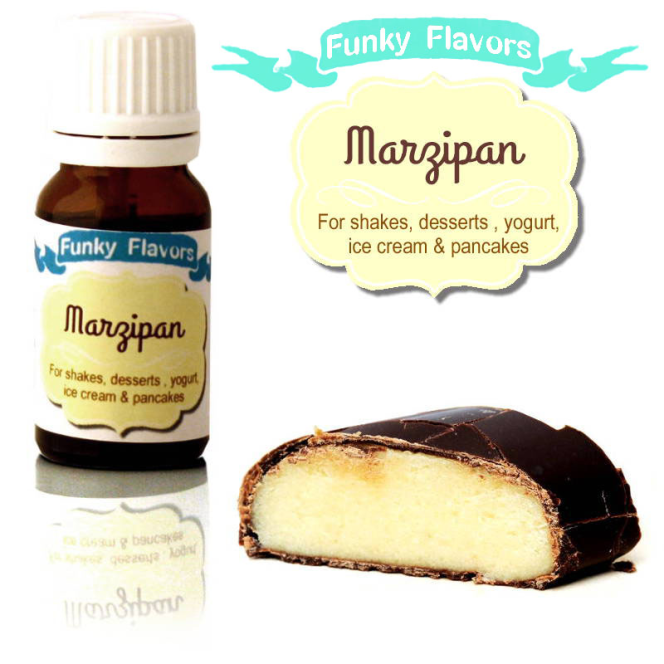 Funky Flavors Marzipan - Marcepanowy Aromat Bez Cukru & Bez Tłuszczu