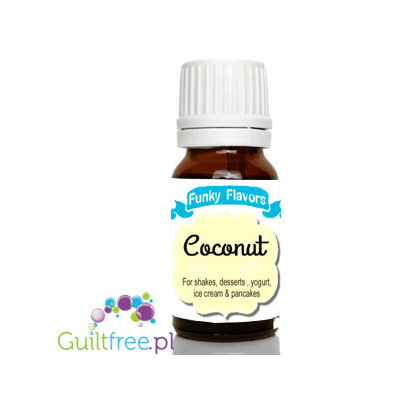 Funky Flavors Coconut - Kokosowy Aromat Bez Cukru & Bez Tłuszczu