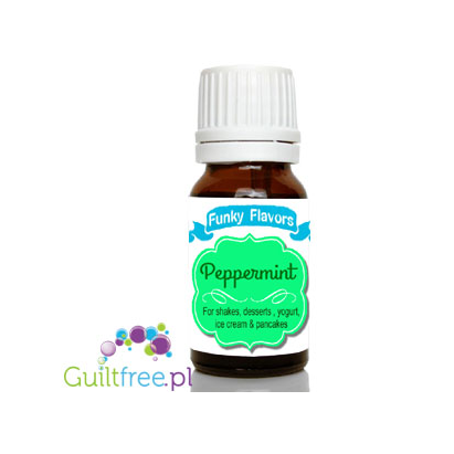 Funky Flavors Peppermint for shakes, desserts, yoghurt, ice cream & pancakes