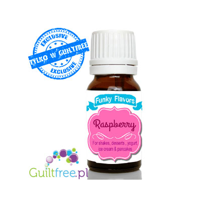Funky Flavors Raspberry - Malinowy Aromat Bez Cukru & Bez Tłuszczu