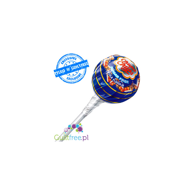 Chupa Chups Cola, sugar free lollipop 26kcal