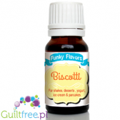 Funky Flavors Biscotti for shakes, desserts, yoghurt, ice cream & pancakes