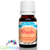 Funky Flavors Peach - Brzoskwinia - Aromat Bez Cukru & Bez Tłuszczu