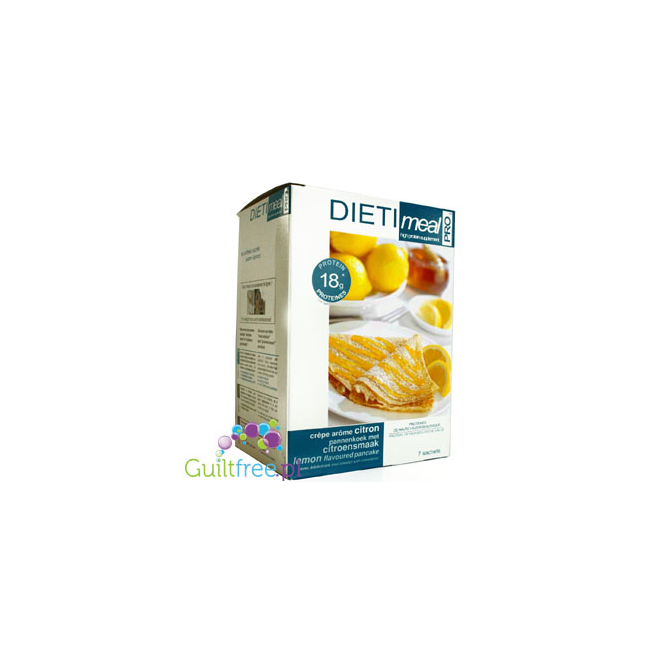 Dieti Meal Cytrynowe naleśniki proteinowe 18g białka & 4g węglowodanów
