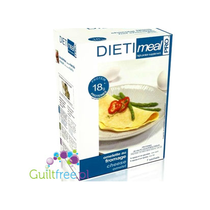 Serowy omlet proteinowy 18g białka & 3g węglowodanów