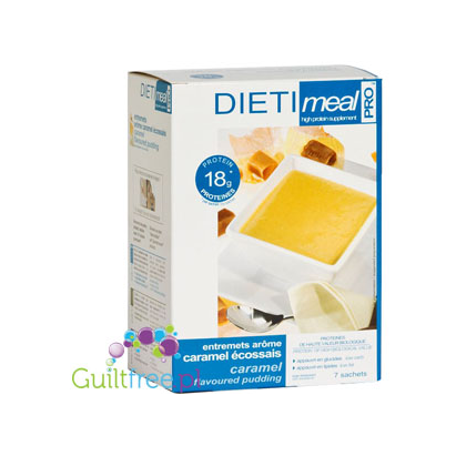 Dieti Meal high-protein pudding with caramel flavor