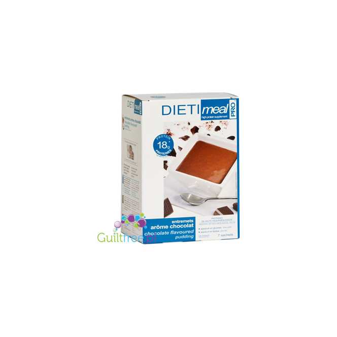 Dieti Meal Proteinowy pudding o smaku czekoladowym 18g białka & 2,6g węglowodanów