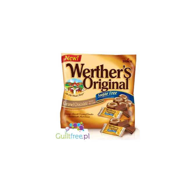 Werther's Original Caramel Chocolate - Czekoladowe Karmelki bez Cukru