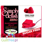 Simply Delish - Galaretka malinowa 2,5kcal zero cukru, zero tłuszczu Free Food