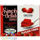 Simply Delish - Galaretka truskawkowa 2,5kcal zero cukru, zero tłuszczu Free Food
