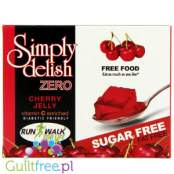 Simply Delish - Galaretka wiśniowa 2,5kcal zero cukru, zero tłuszczu Free Food