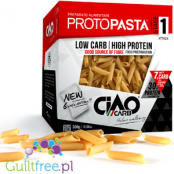 Ciao Carb Protopasta makaron proteinowy 60% białka Penne w saszetkach