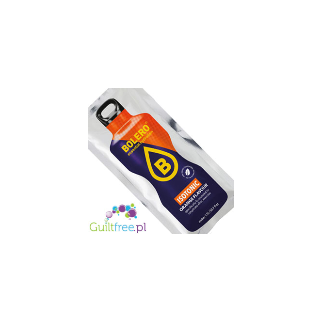 Bolero ze stewią Isotonic Sport 9kcal - pomarańczowy napój izotoniczny 9kcal