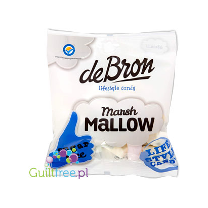 DeBron pianki Marshmallow bez cukru, bezglutenowe, bezmleczne