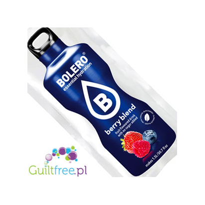Bolero Instant Fruit Flavored Drink with sweeteners, Berry Blend 