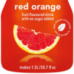 Bolero Instant Fruit Flavored Drink with sweeteners, Red Orange 