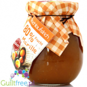Sukrin Apricot, sugar free jam with stevia, 80% fruits